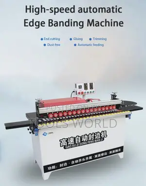 Professional Edge Banding Machine With Trimming, Scraping Polishin