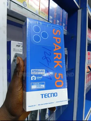 New Tecno Spark 50 128 GB Black