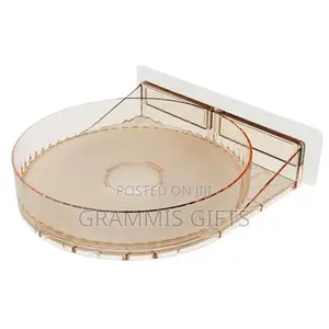 Acrylic Corner Spice Rack