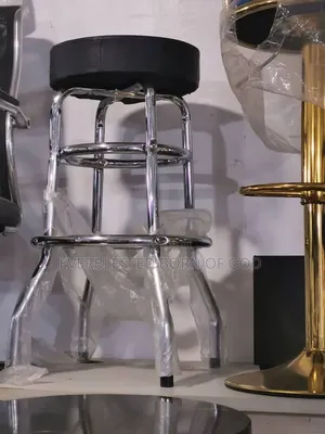 Black Lab Swivel Bar Stool