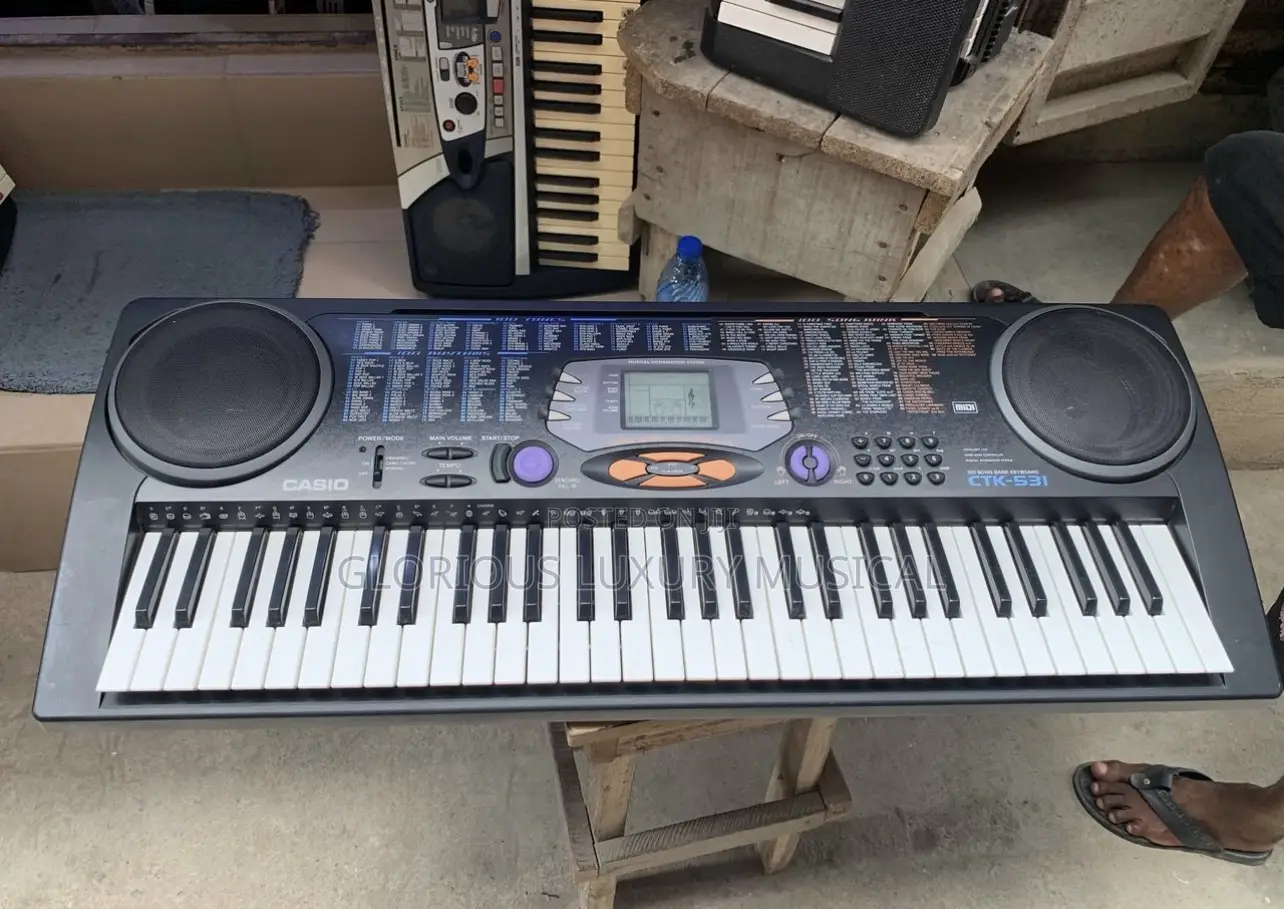 Direct Uk Used Keyboard Casio Ctk531