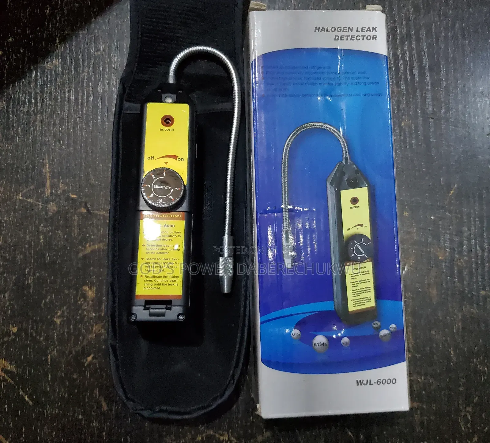 Halogen Leak Detector