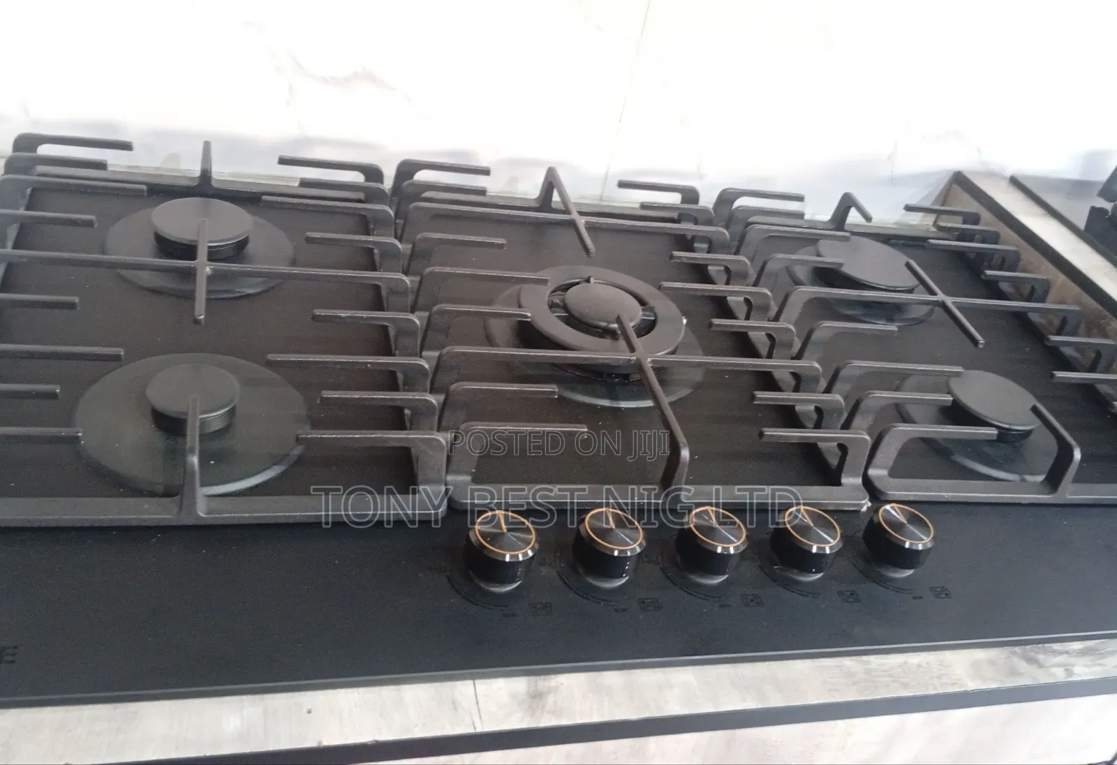 Image Inbuilt 5 Burner Gas Cooker 60x90cm