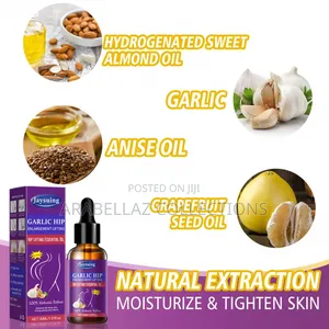 Jaysuing 30ml Natural Oil Hip Up Oil Garlic