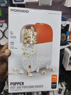 Porodo Popper Hot Air Popcorn Maker
