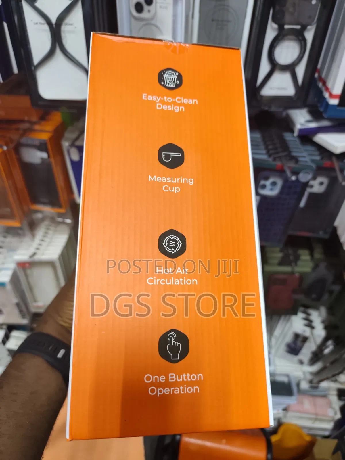 Porodo Popper Hot Air Popcorn Maker