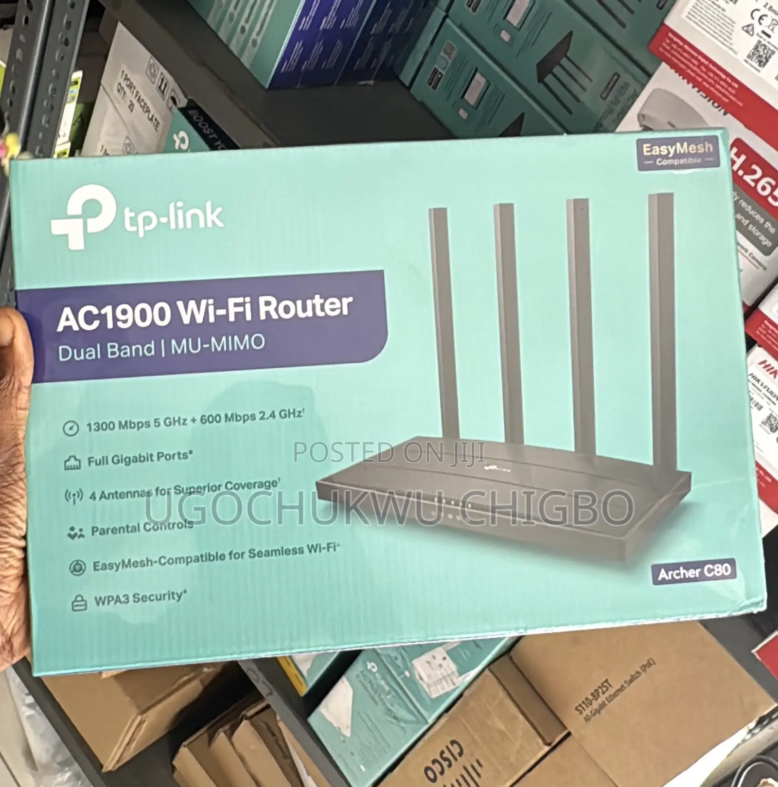 Ac1200 Mesh Wi-Fi Router Archer C80