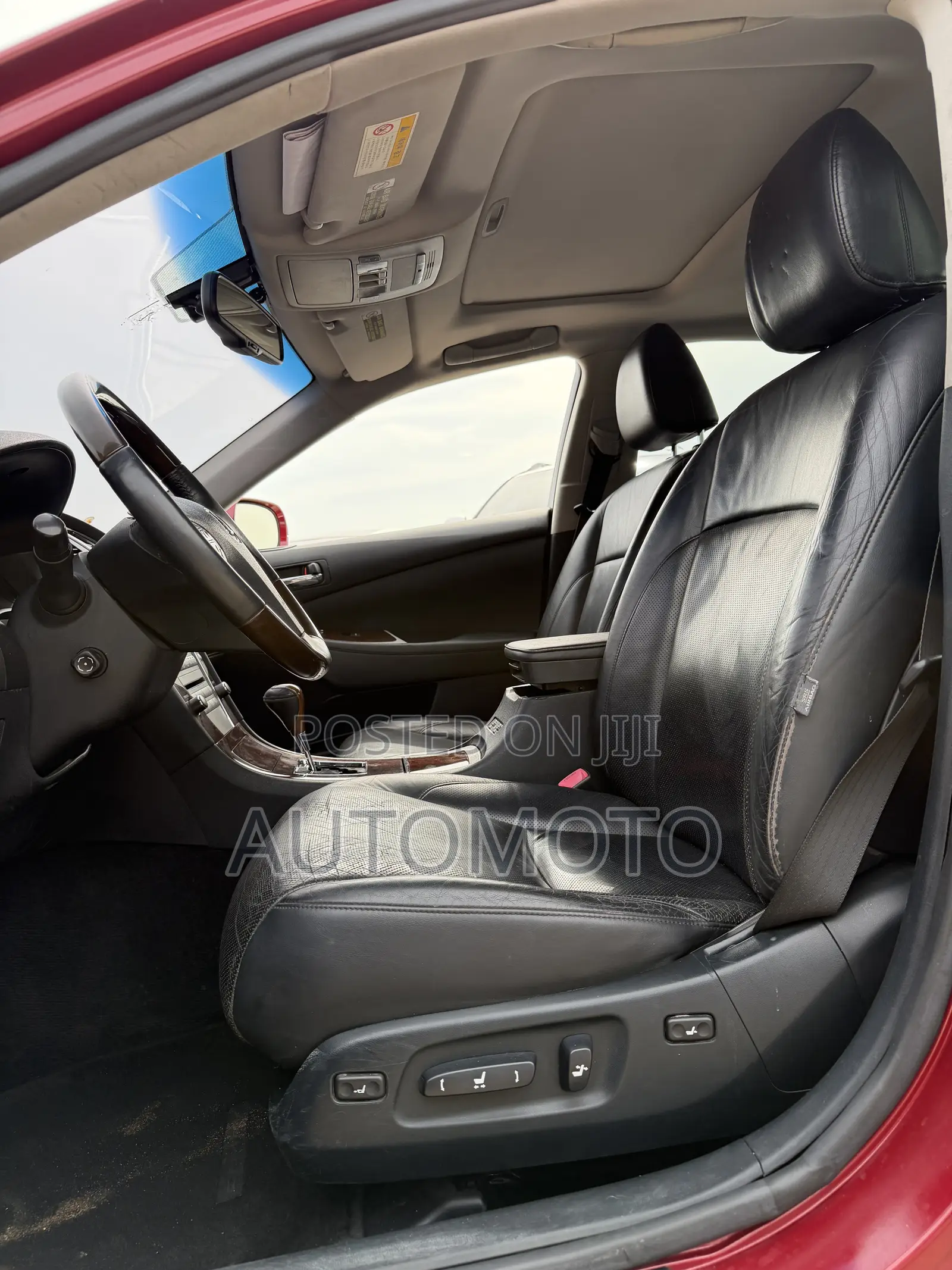 Lexus ES 350 2012 Red