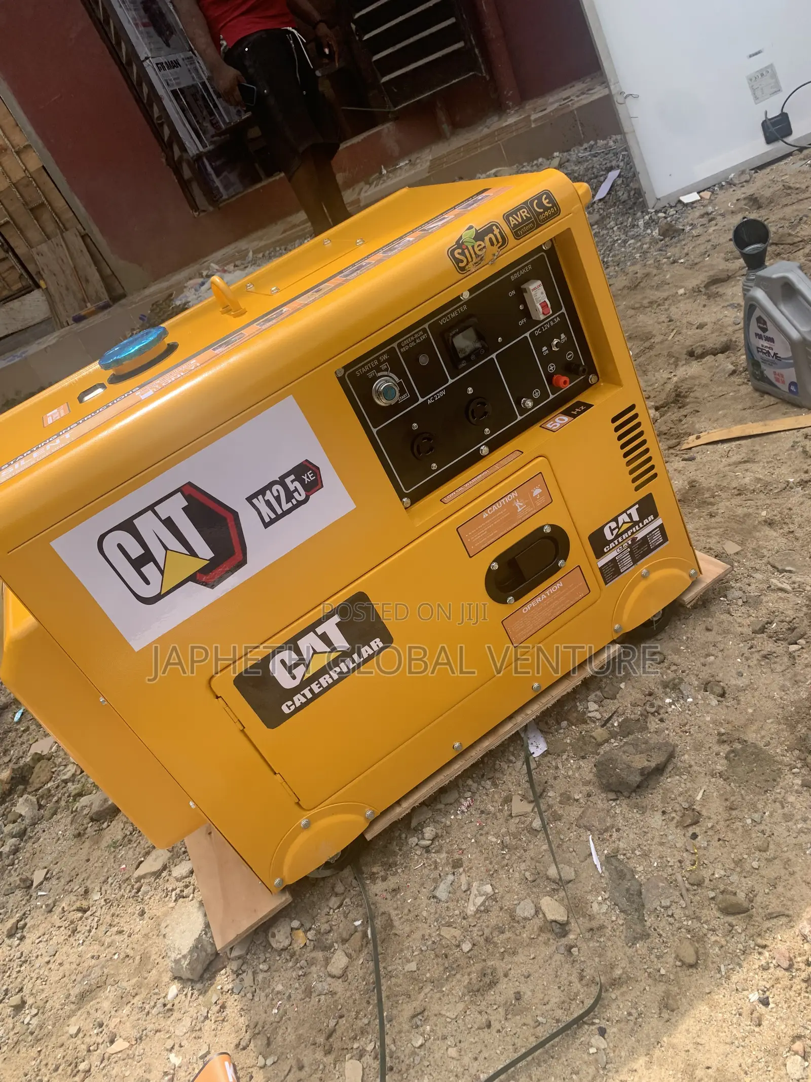 Cat 12.5kva Silent Power Generator – Stable Performance