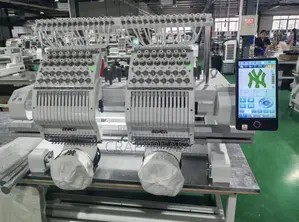 2-heads Embroidery Machine 400*500mm (15.7 By 19.6inches)