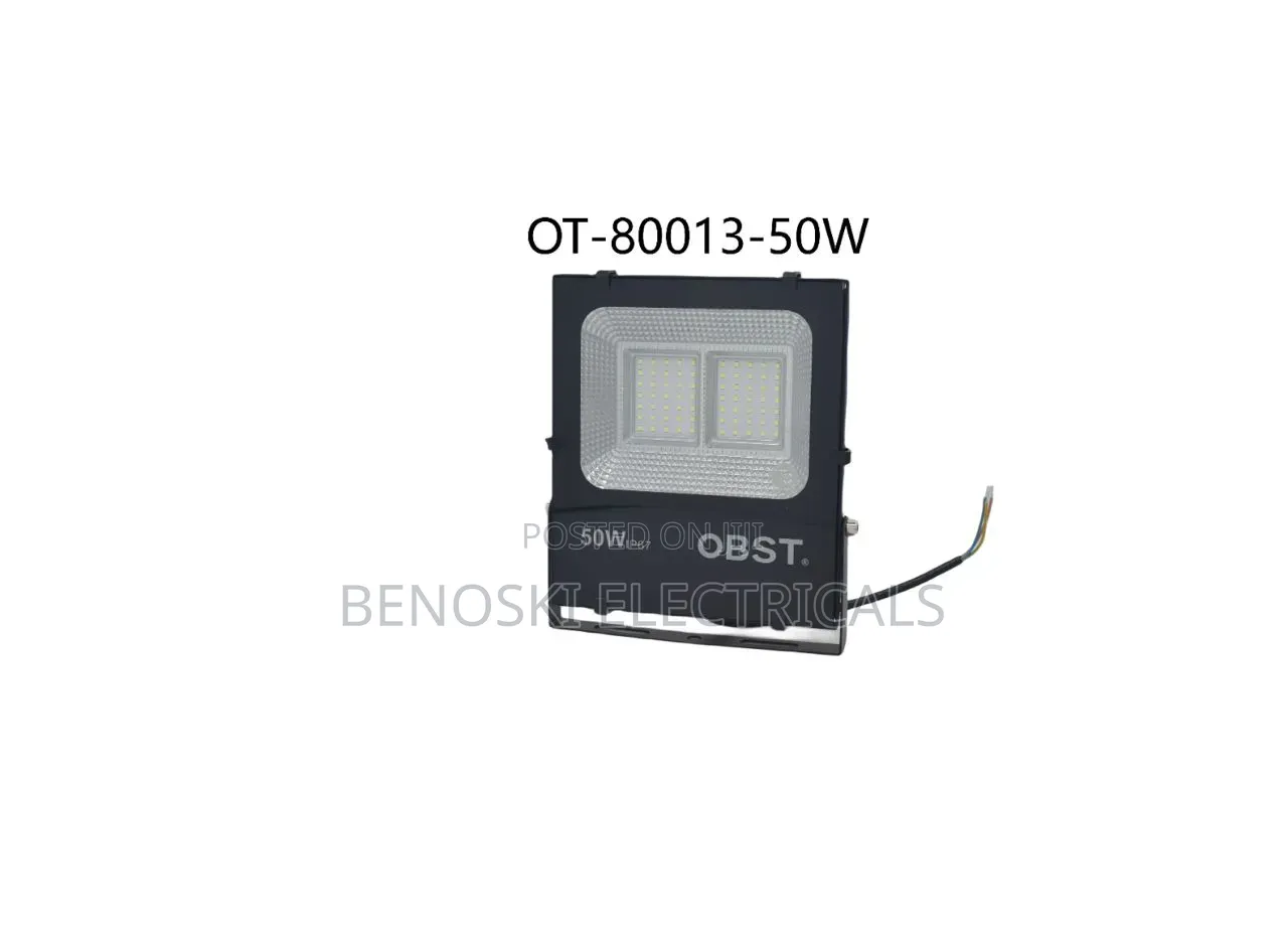 Obst 50w Solar Floodlight - With Remote Control and Daylight Sensor