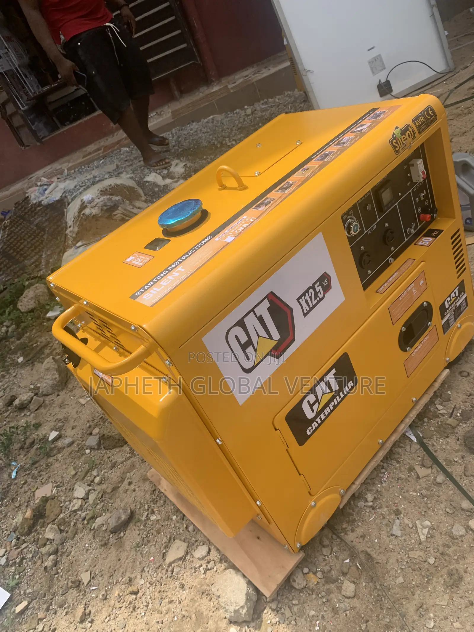 Cat 12.5kva Soundproof Generator – Strong and Durable