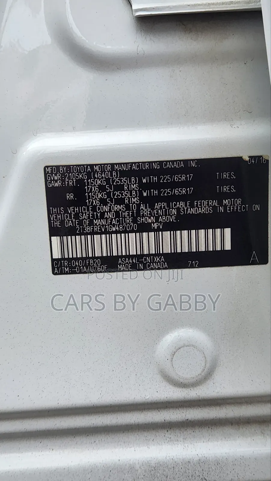 Toyota RAV4 2018 White