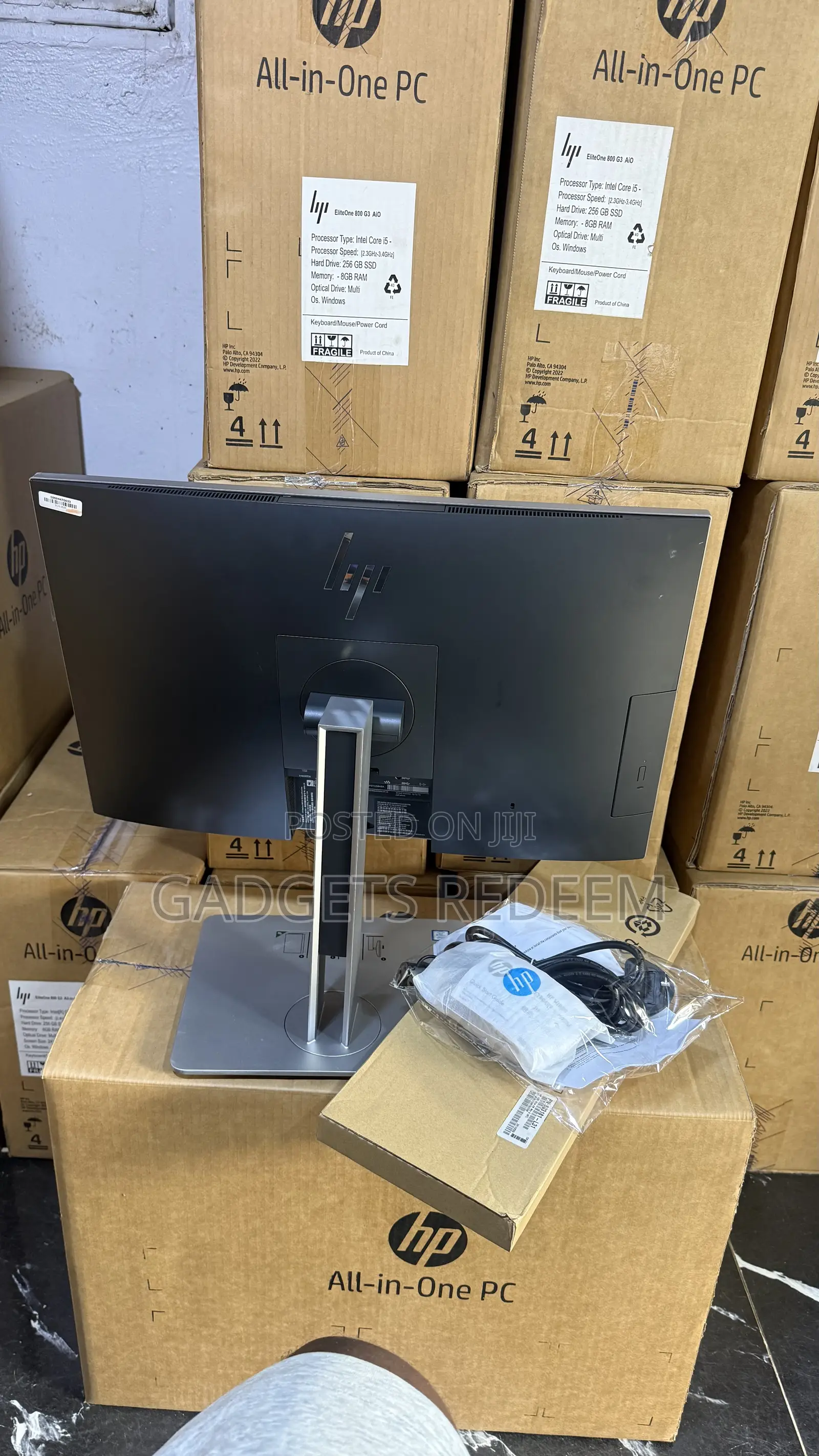 New Desktop Computer HP EliteOne 800 8GB Intel Core i5 SSD 512GB