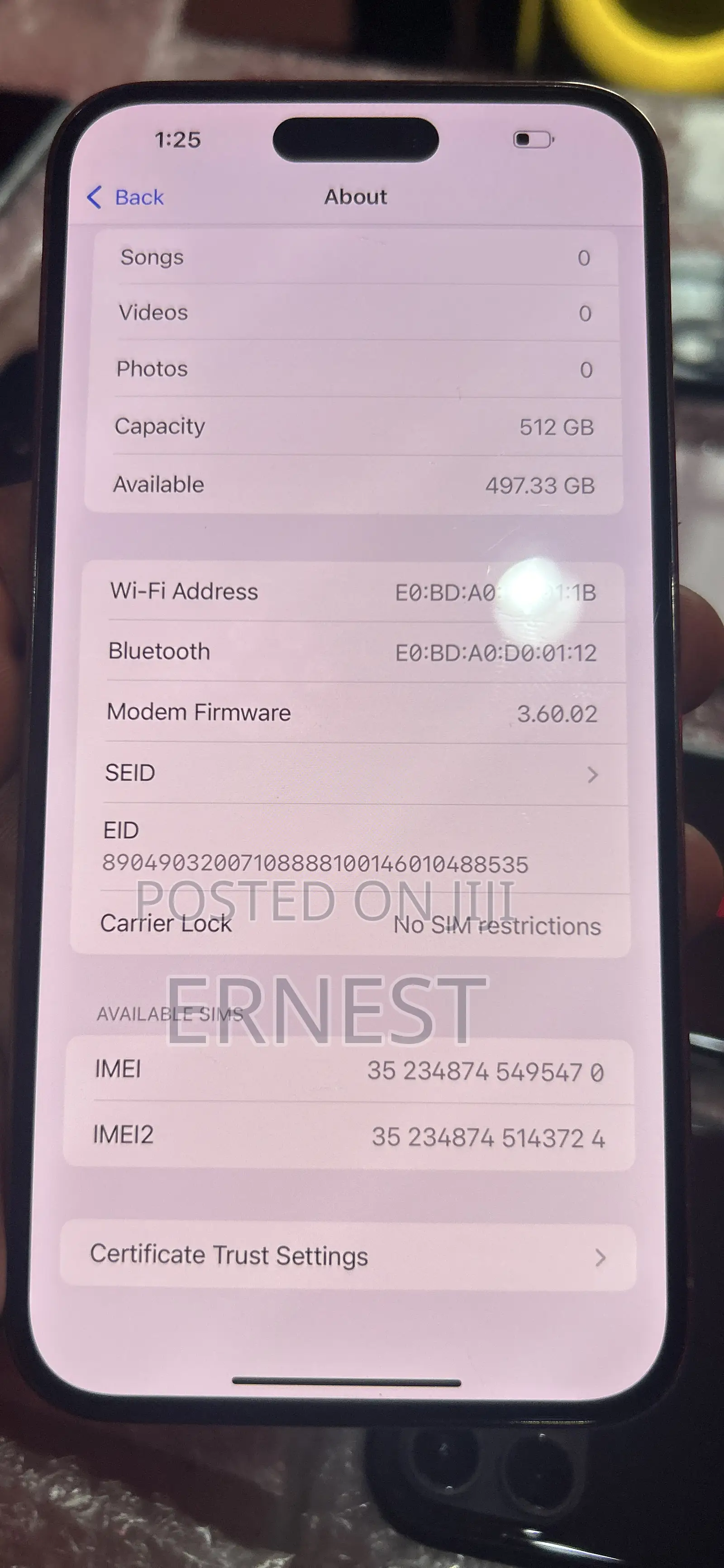 Apple iPhone 14 Pro Max 512 GB Gold