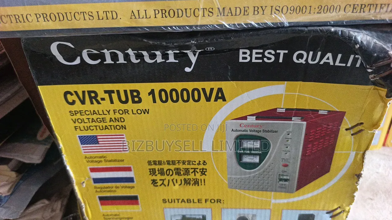 10000va Century Voltage Regulator, Semi Industrial Stabilizer.