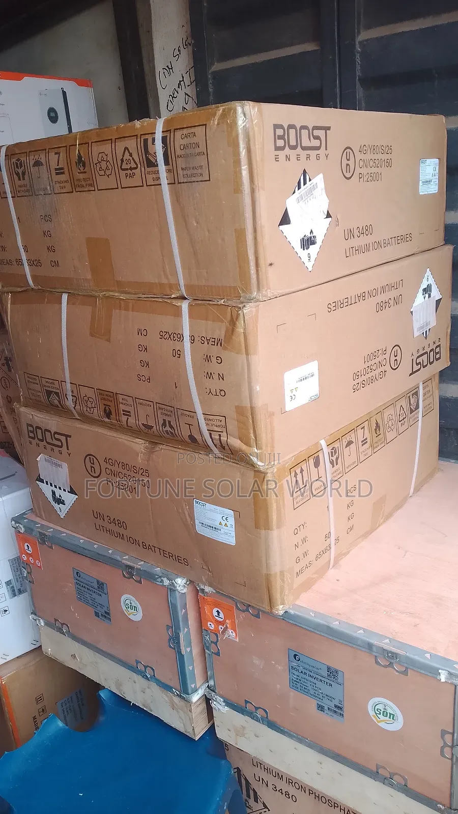 5.12kwh 48v Boost Solar Lithium Ion Battery