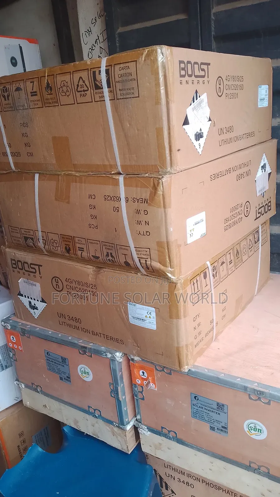 5.12kwh 48v Boost Solar Lithium Ion Battery