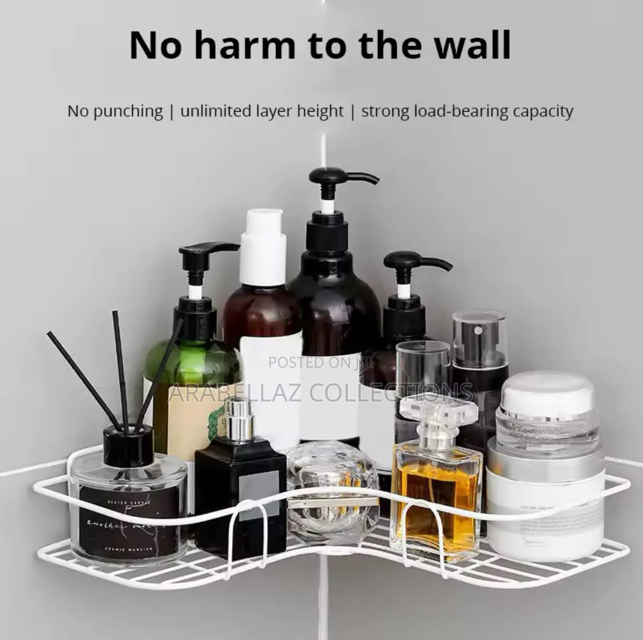 Bathroom Corner Shower Organizer Rack