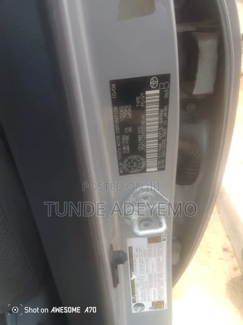 Toyota Aygo 2005 Silver