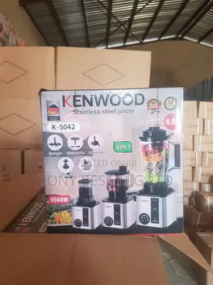 Kenwood Quality Stainless Steel Juicer, 8in1