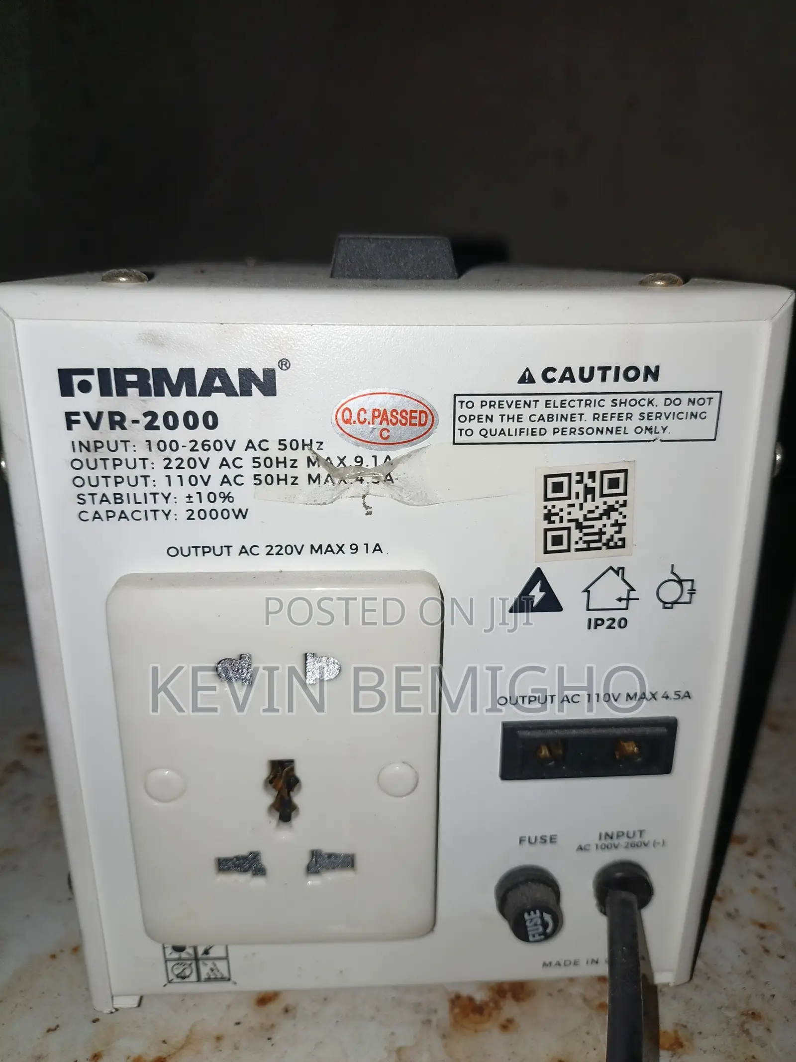 Automatic Voltage Regulator Stabilizer