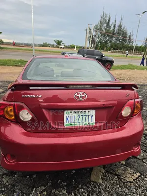 Toyota Corolla 2008 Red