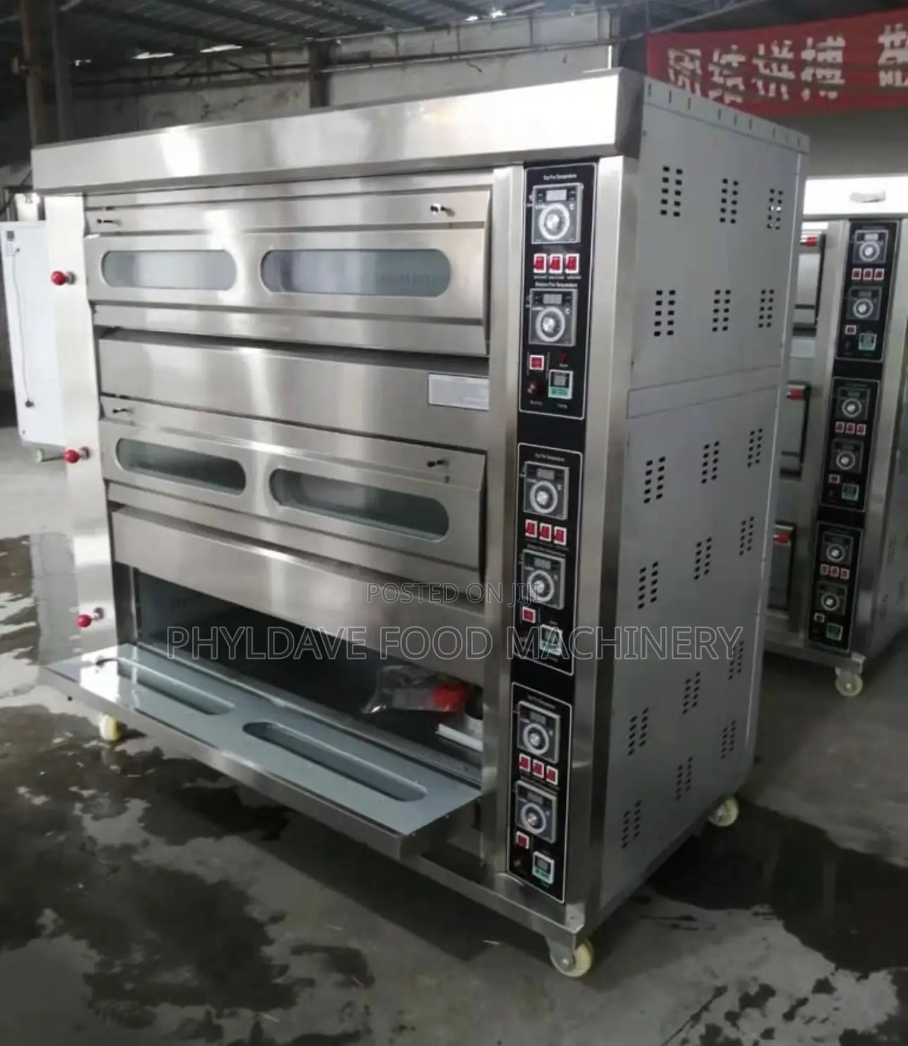 9 Trays Gas Oven