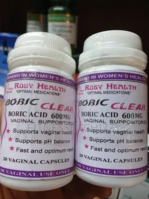 Boric Clear Acid 600mg X 20 Suppositories