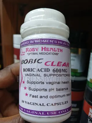 Boric Clear Acid 600mg X 20 Suppositories
