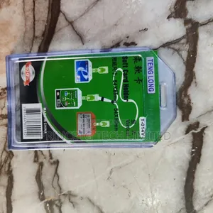 Original Transparent Plastic Id Card Holder