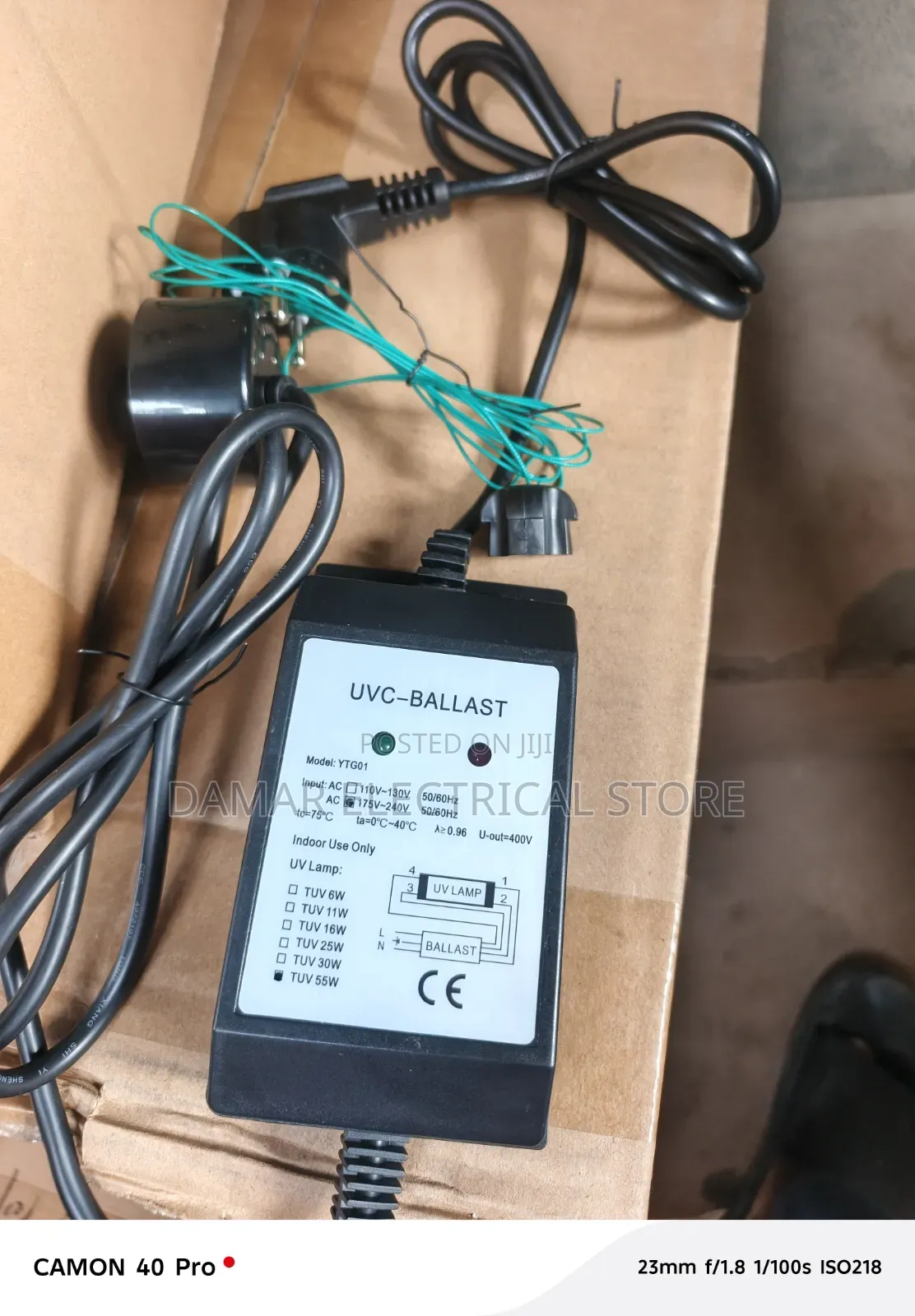 Uv-C Ballast Choke 55w