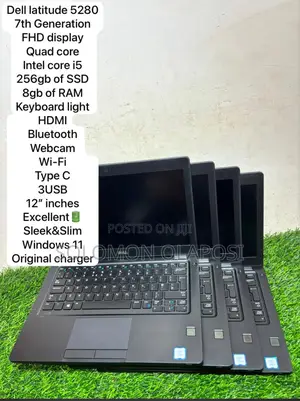 Laptop Dell Latitude 5280 8GB Intel Core i5 SSD 256GB