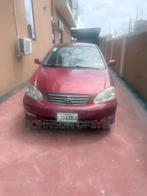 Toyota Corolla S 2007 Red