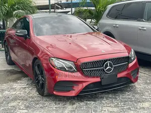 Mercedes-Benz E400 2018 Red