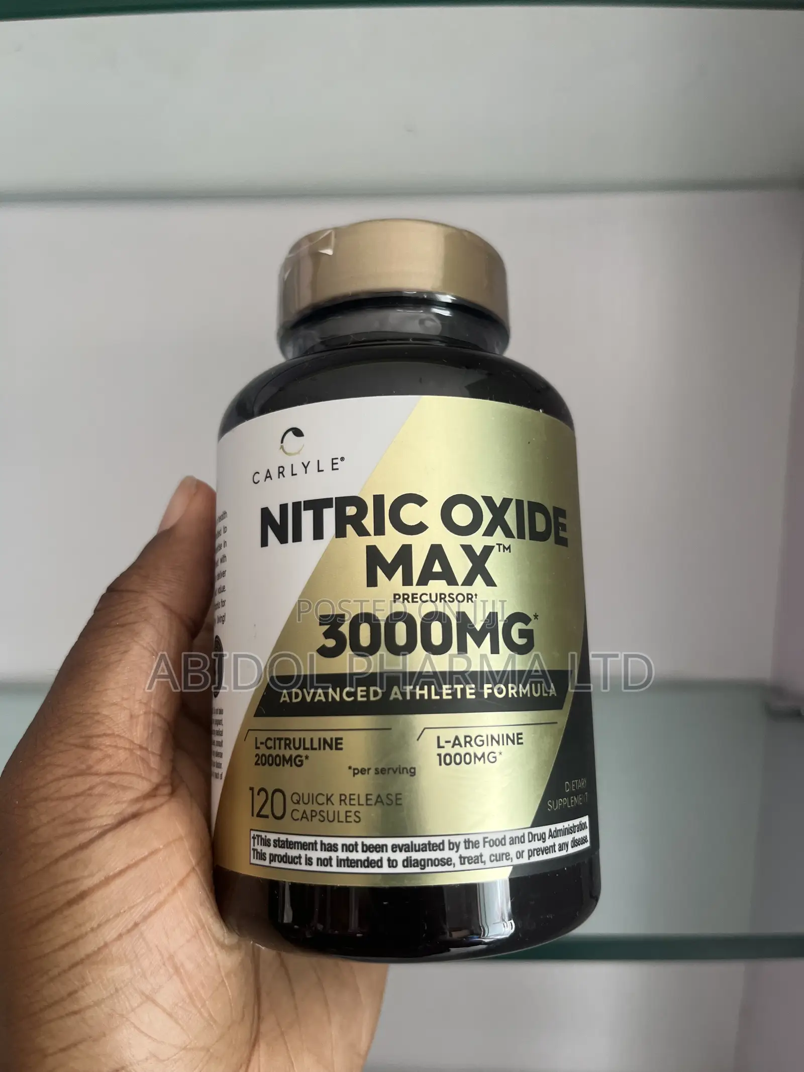 Carlyle Nitric Oxide Max 3000mg