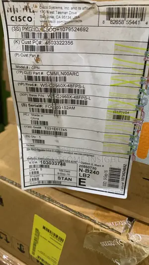 Brand New Cisco 3560x-48pf-S