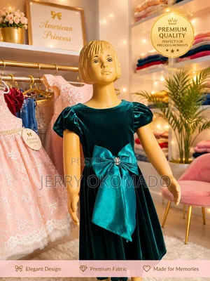 Stylish Baby Girl Gowns for Ages 2–7. Dm to Order