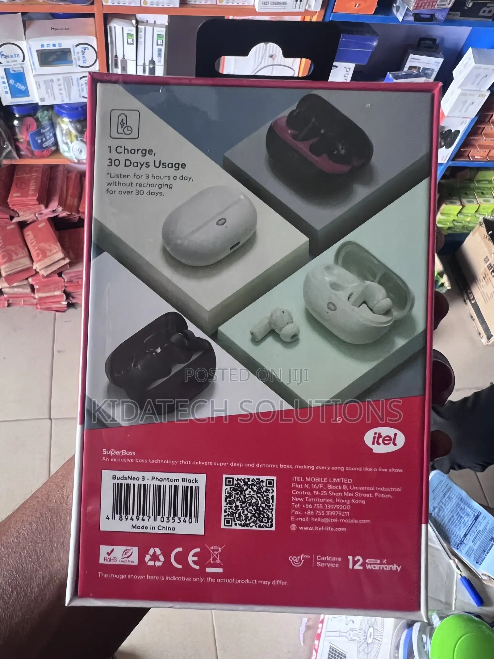 Itel Budsneo 3