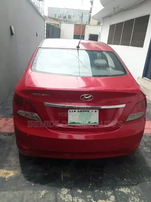 Hyundai Accent 2013 Red