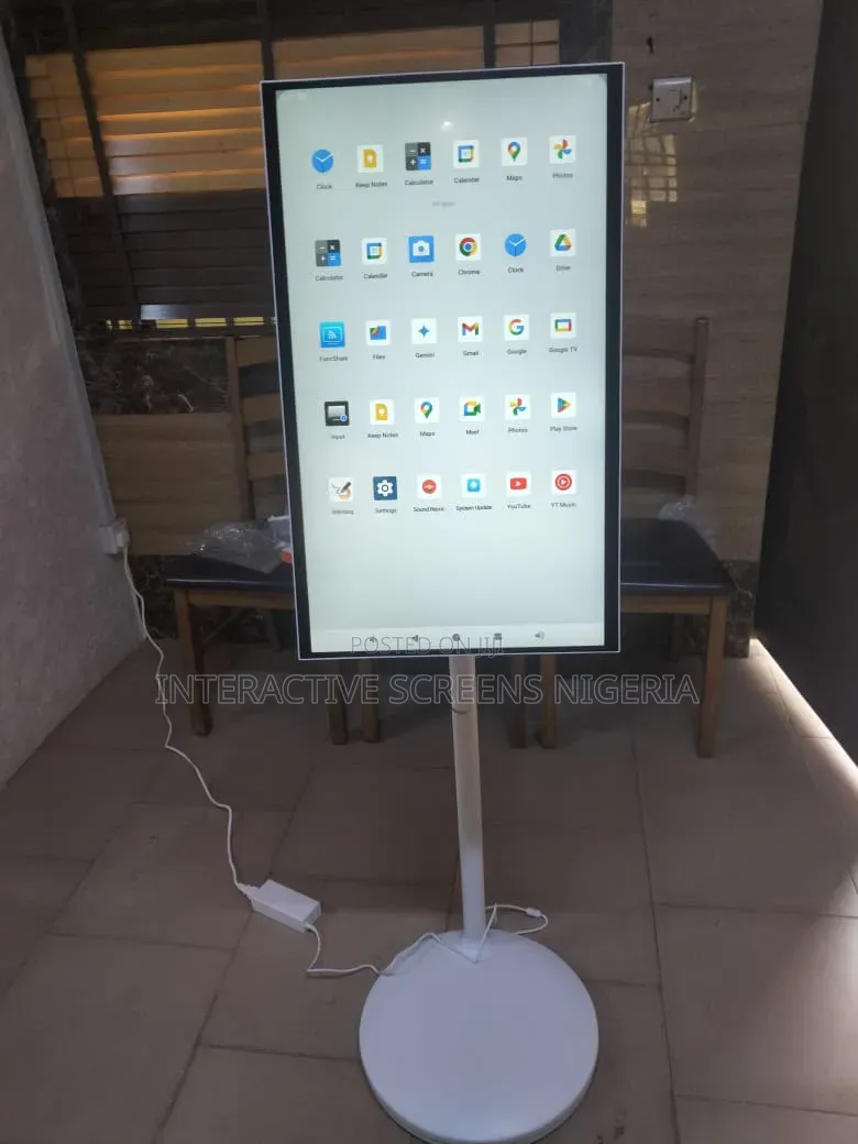 27 Inches Rotating Interactive Screen