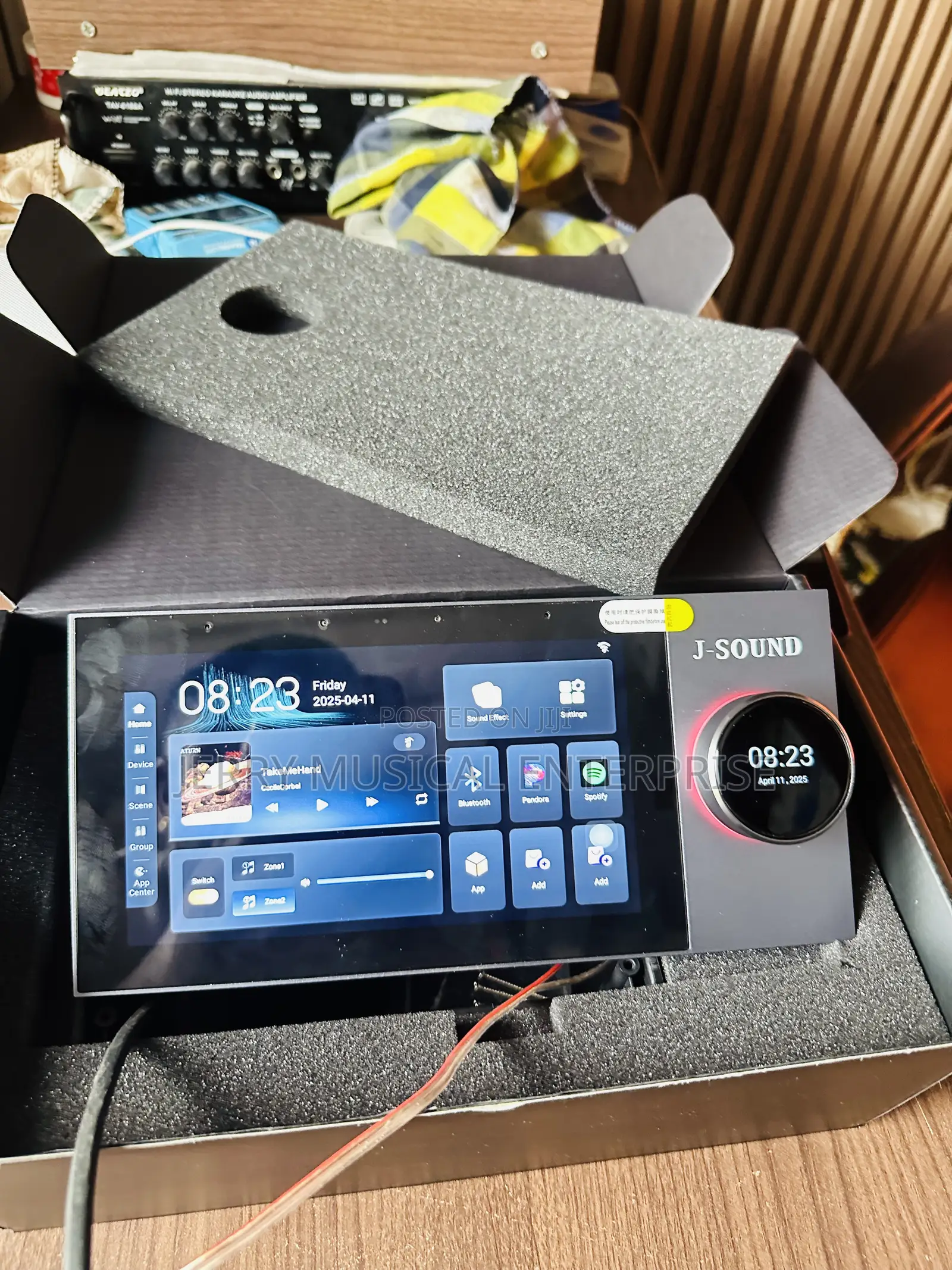 Jsound Wall Mount Amplifer for Ceiling Speakers
