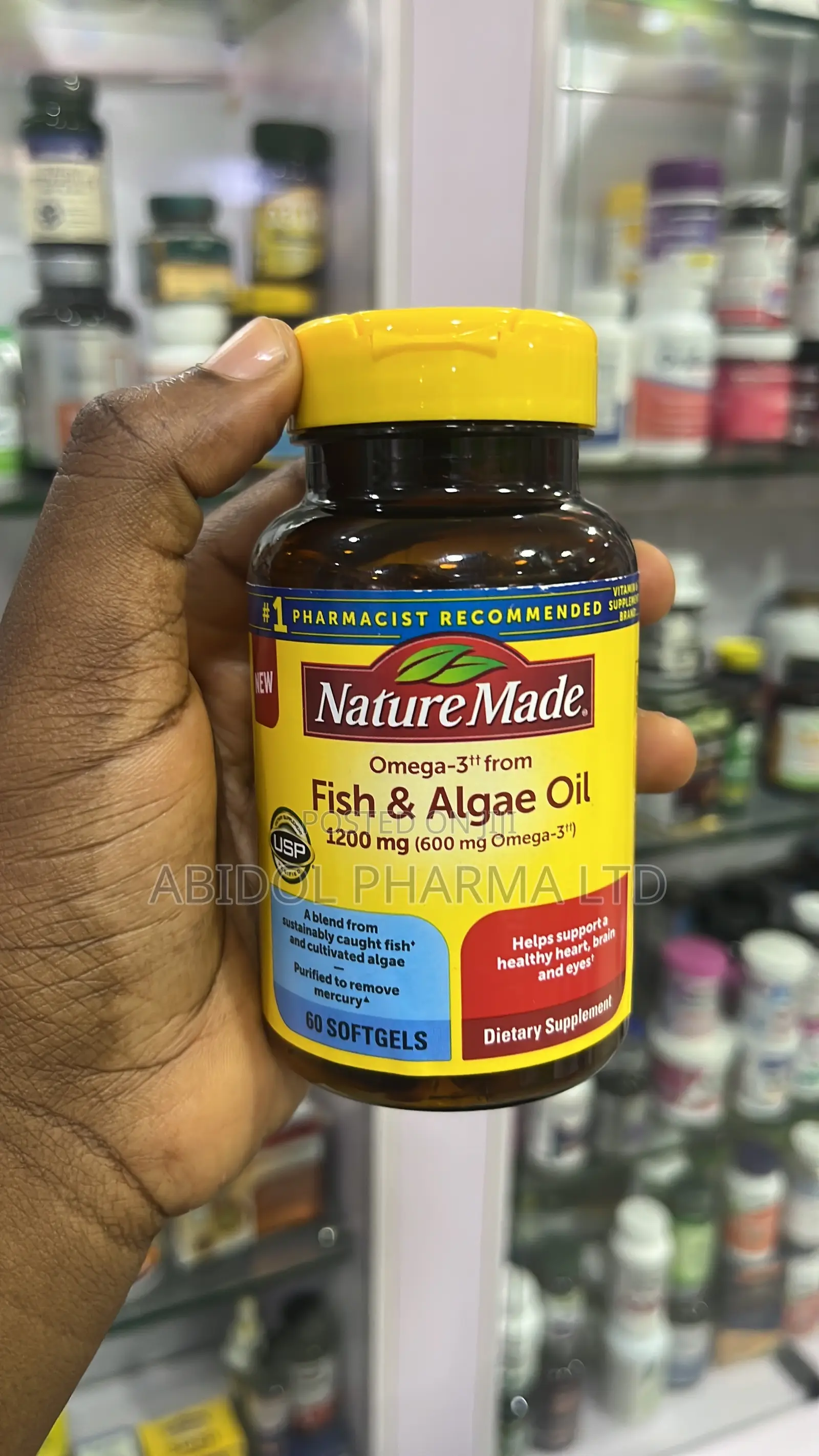 Nature Made Fish Algae Oil