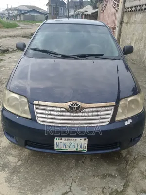 Toyota Corolla Sedan 2004 Blue
