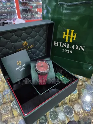 Hislon 1928 Luxury Men's Quartz Wristwatch – Premium Silicone Strap