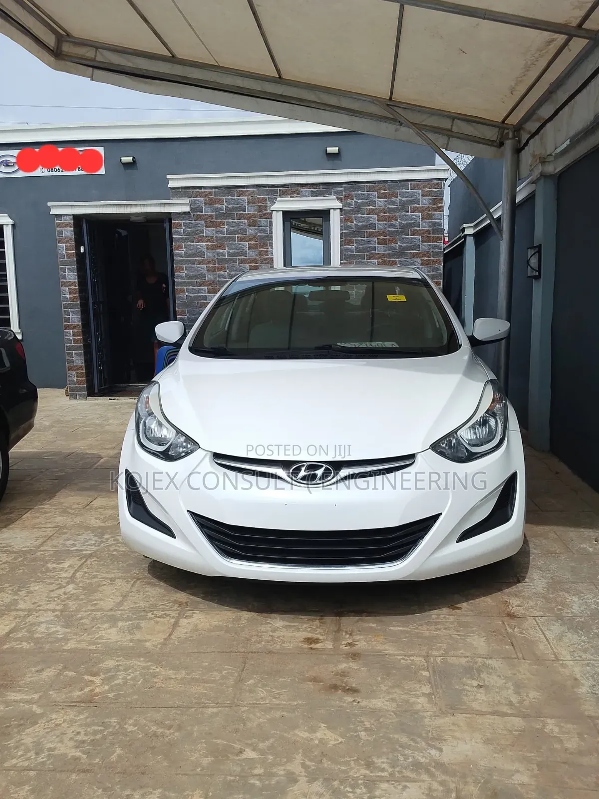 Hyundai Elantra 2014 White
