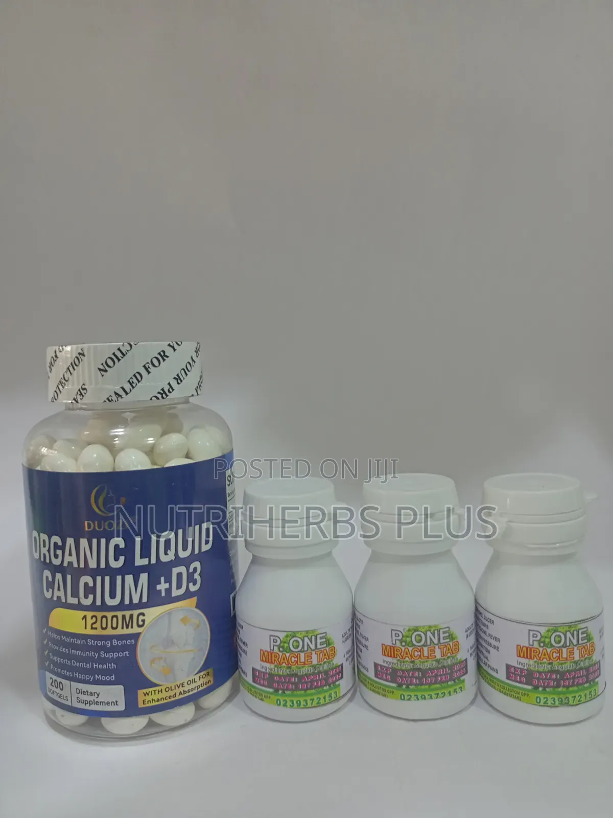 Duozi Organic Liquid Calcium+D3 and Pone Miracle Tab: Cure Arthritis