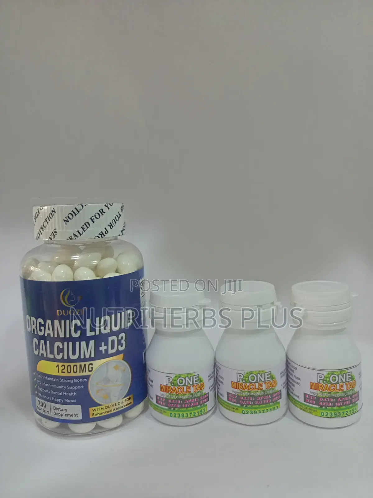 Duozi Organic Liquid Calcium+D3 and Pone Miracle Tab: Cure Arthritis