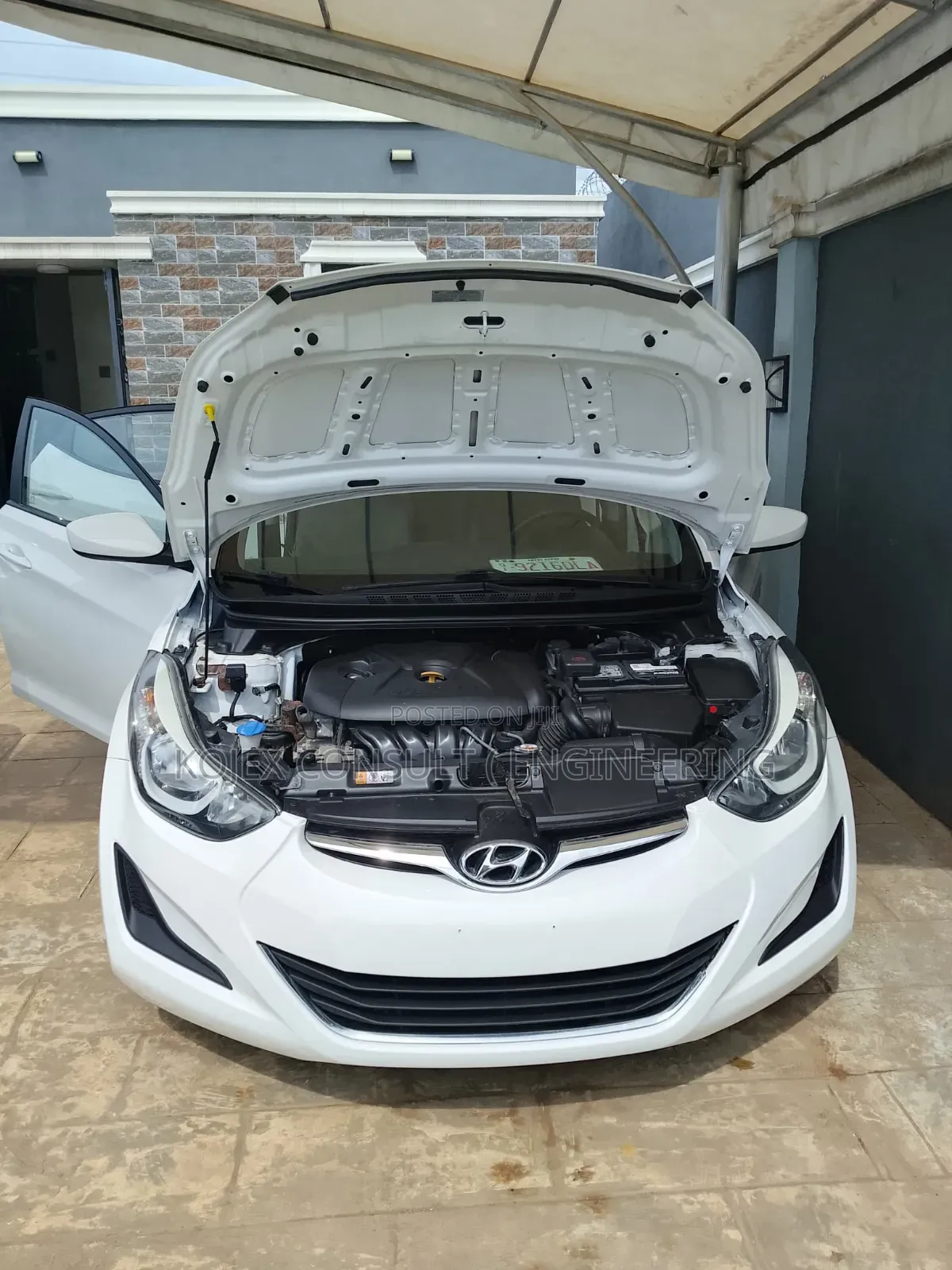 Hyundai Elantra 2014 White