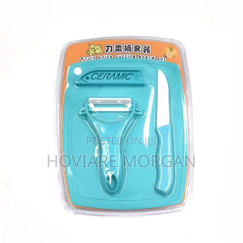 Mini Chopping Board, Peeler, and Mini Knife